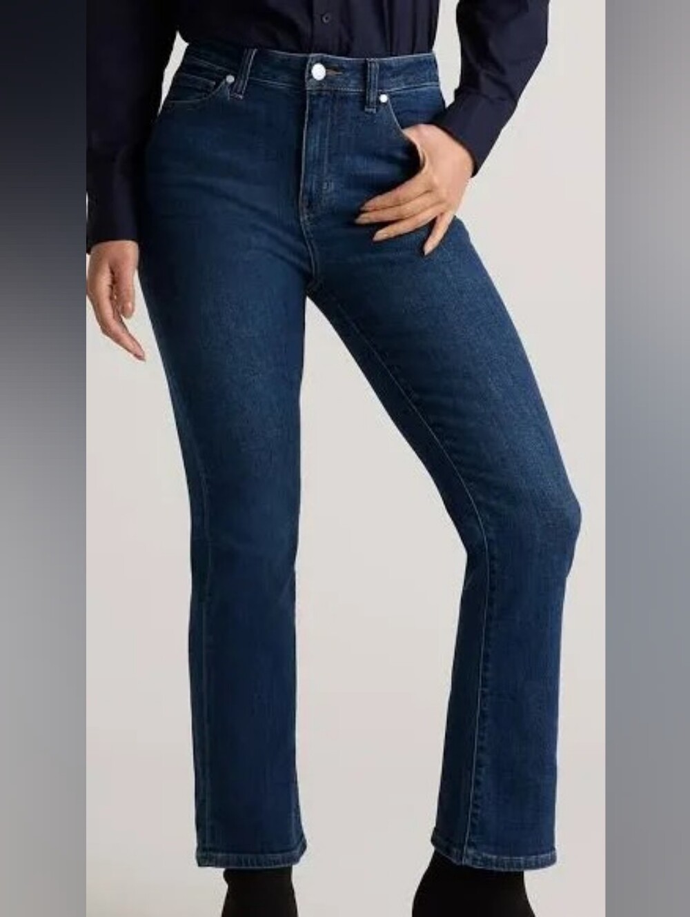 Quince Bella Kick Flare Jeans